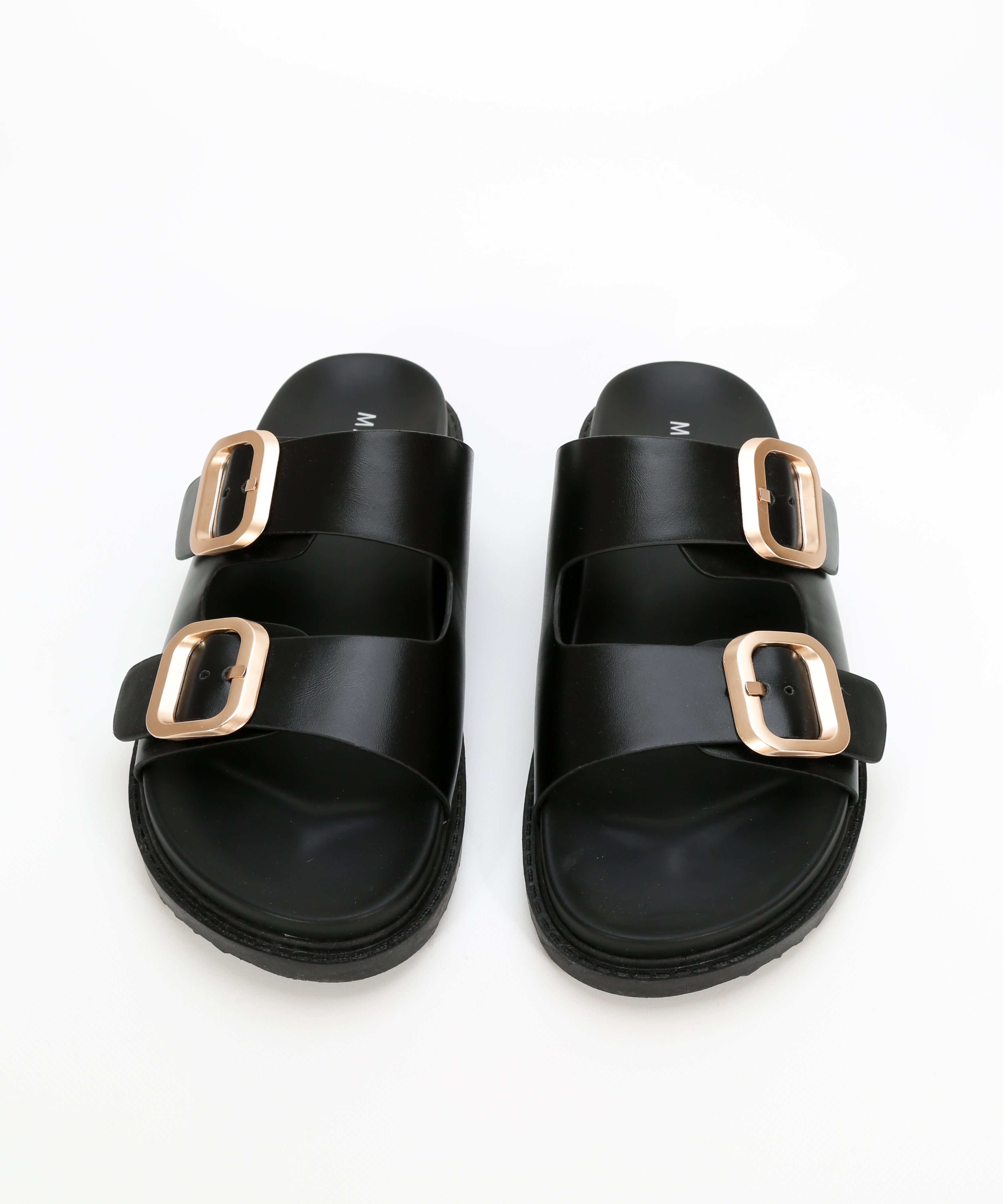 Sandalias planas hebilla doble image number null